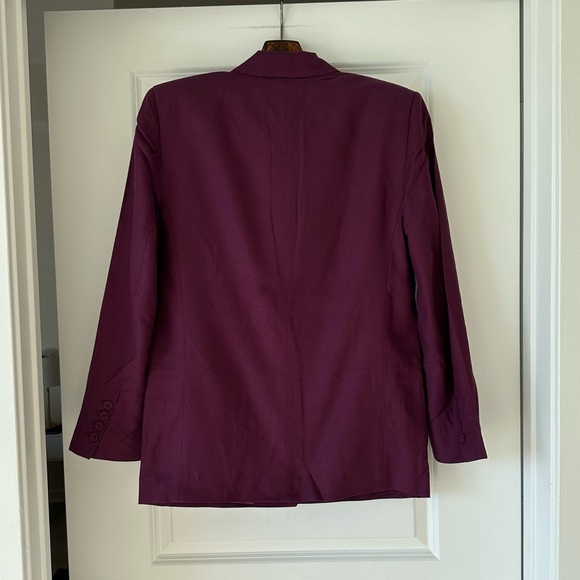 Farm Rio Burgundy Straight Blazer - Picture 10 of 11